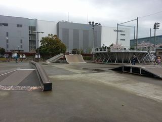 橋本のスケートパーク