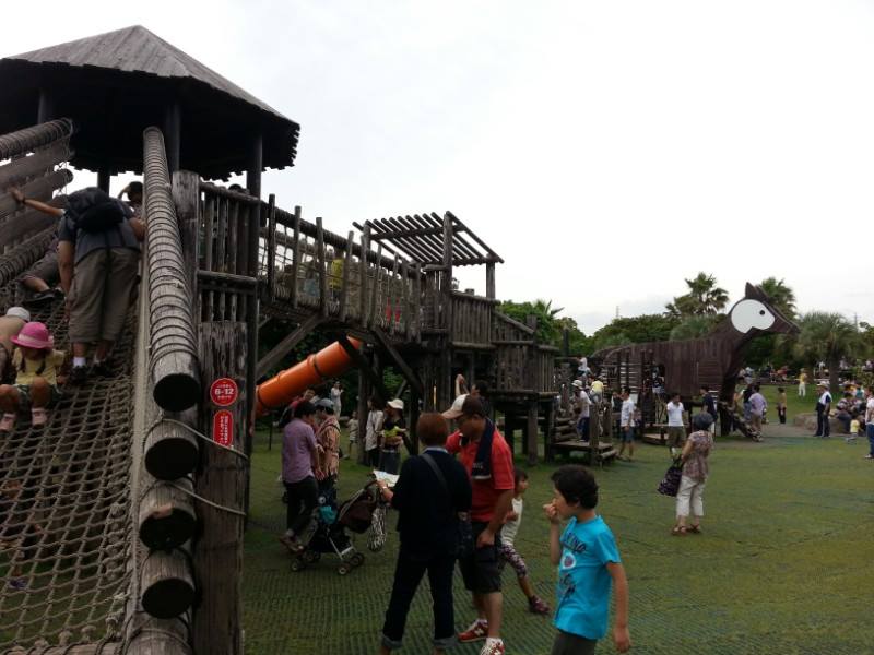 ズーラシアのアスレチック